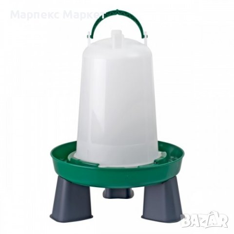 Вакуумна поилка за птици с крака