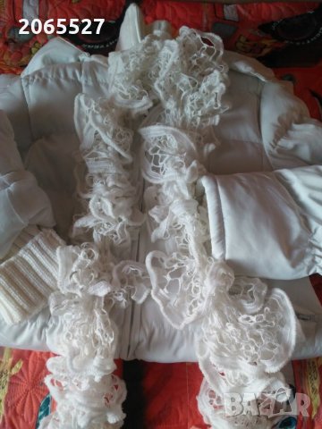 Бяло ватирано, снимка 2 - Якета - 27087965