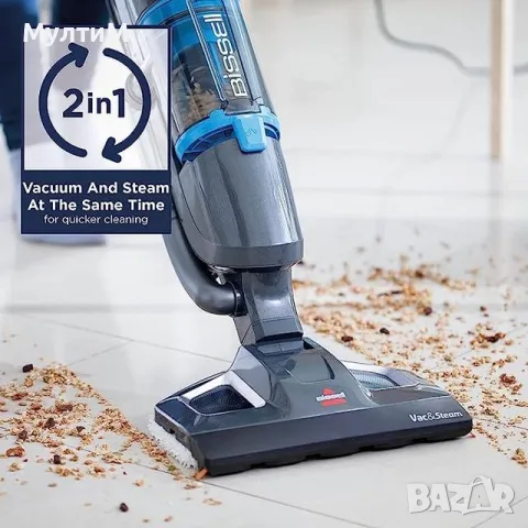 Прахосмукачка и парочистачка 2в1 BISSELL Vac & Steam 1600W , снимка 2 - Прахосмукачки - 48302184