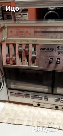 Sharp GF-575 радиокасетофон., снимка 7 - Радиокасетофони, транзистори - 52618563