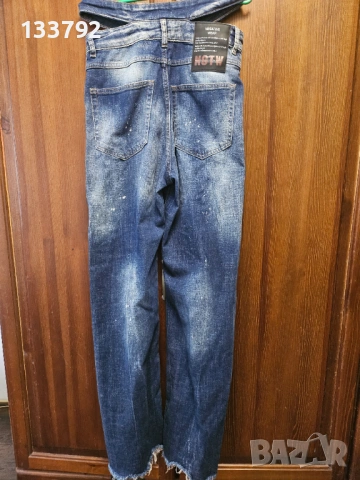 Негатив, снимка 2 - Дънки - 53481025