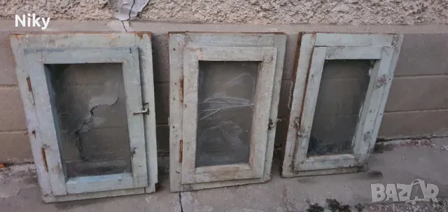 Малки дървени прозорчета 80х40 , снимка 5 - Декорация за дома - 47790516
