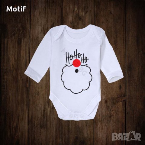 Коледно бебешко боди с щампа, снимка 1