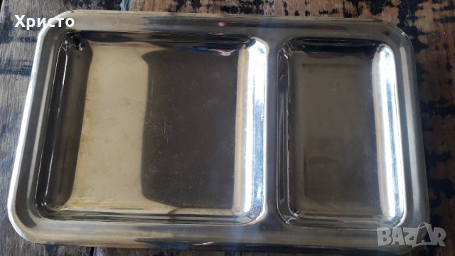 табла за сервиране хром Силистра неръждаема, масивна