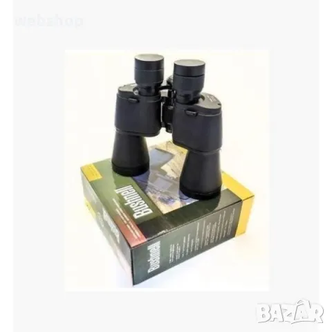 Професионален бинокъл Bushnell с оптично приближение 20х50 метра, снимка 7 - Оборудване и аксесоари за оръжия - 47492138