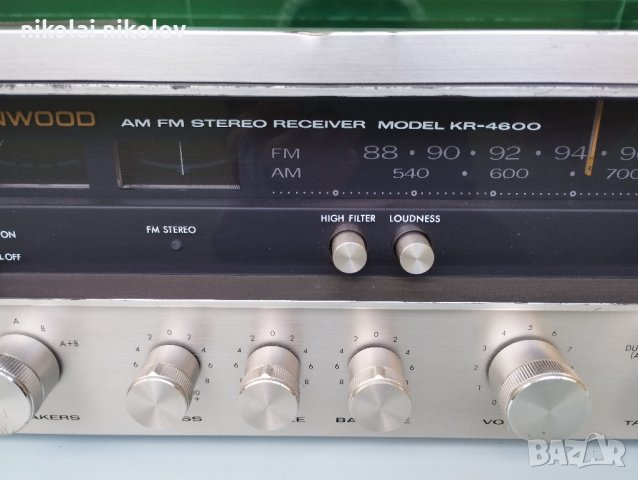 Kenwood kr-4600 , снимка 2 - Ресийвъри, усилватели, смесителни пултове - 42974934