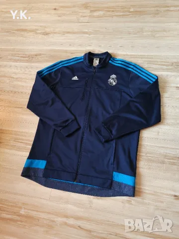 Оригинално мъжко горнище Adidas x F.C. Real Madrid / Season 15-16, снимка 2 - Спортни дрехи, екипи - 47452336