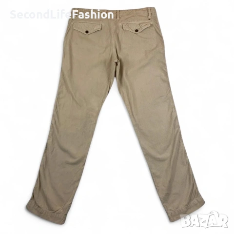 Мъжки винтидж панталон Tommy Hilfiger Mercer джинсови  размер 36/34 бежов, снимка 2 - Панталони - 53118901