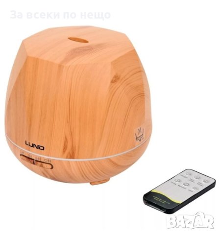 ✨Арома дифузер LUND, LIGHT WOOD, 12 W, 500 ml, снимка 1 - Други - 44064950