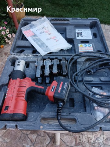 преса за пресфитинги RIDGID + 4 бр. глави/вижте снимките/ , снимка 1 - Други инструменти - 43006791