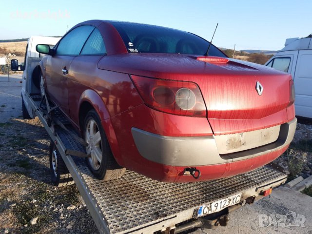 Рено меган кабрио на части 1.9, снимка 2 - Автомобили и джипове - 38530399