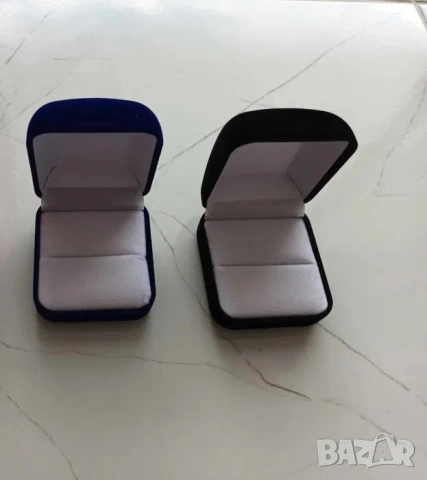 Пръстен бяло злато с диамант 18к, златен пръстен, годежен пръстен, кутийка за пръстен, снимка 4 - Пръстени - 48508955