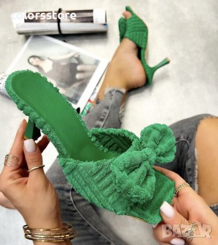 Чехли на ток - зелени - SL56