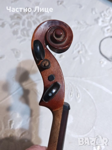Старинна Цигулка Страдивариус 1730 г, снимка 4 - Антикварни и старинни предмети - 53446395