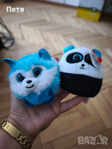 TY plush toys 4 pieces and Peppa Pig