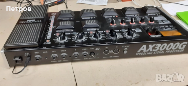 Китарен процесор Korg AX3000G , снимка 4 - Китари - 52990629