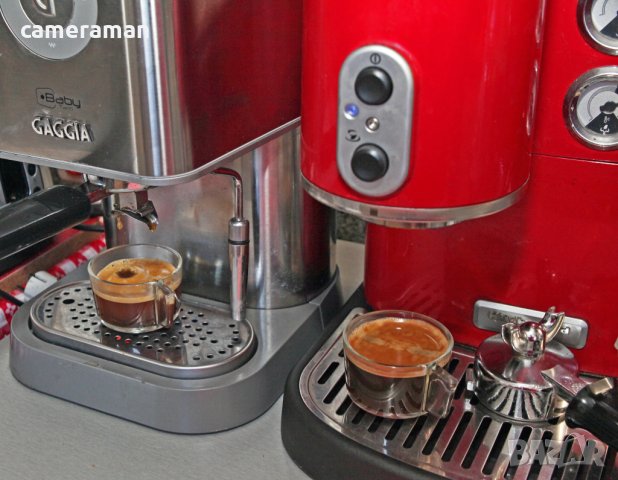 Двубойлерни кафемашини Gaggia Baby TWIN и KitchenAid ARTISAN Espresso, снимка 4 - Кафемашини - 43787418