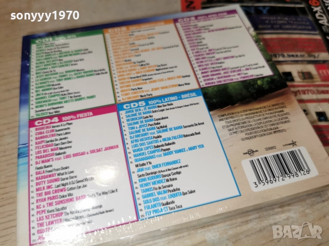 5CD 100 HITS-ВНОС FRANCE-5 ДИСКА ЗА 45ЛВ КОЛЕДНО 1912251013, снимка 16 - CD дискове - 52845277