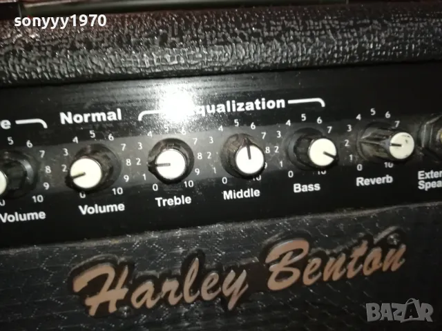 HARLEY BENTON HB-40R КИТАРЕН УСИЛВАТЕЛ-КУБЕ ВНОС GERMANY 2112241248LNWC, снимка 8 - Ресийвъри, усилватели, смесителни пултове - 48423962