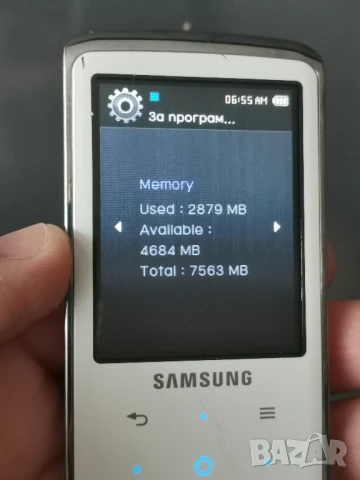 Музикален плеър Samsung YP-Q2 - 8 GB , снимка 6 - MP3 и MP4 плеъри - 51029634