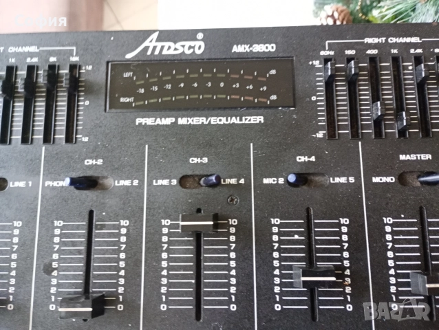Еквалайзер АТDSCO AMX - 3600, снимка 6 - Еквалайзери - 52871708
