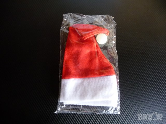 Детска Коледна шапка Коледа джудже Дядо подаръци чувал , снимка 2 - Шапки, шалове и ръкавици - 35406839