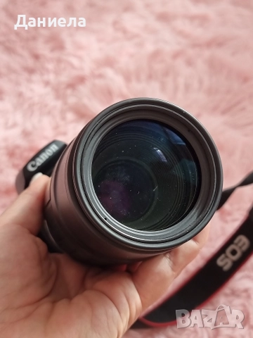 Canon EOS 1300D + обектив 100-200mm, снимка 4 - Фотоапарати - 52732584