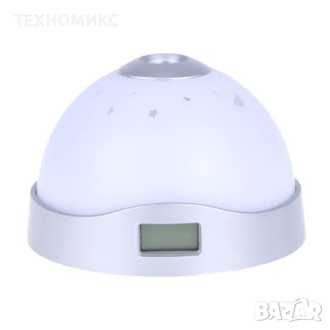 Детска лампа с прожектор нощно небе, Часовник, Многоцветна, Night lamp, Multi colored night sky, снимка 16 - Други - 50114643