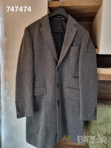 Палто BITSIANI, размер 50, 100% вълна, снимка 8 - Палта - 47566818