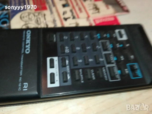ONKYO R1 RC-121C CD/TAPE REMOTE CONTROL-ВНОС SWISS 2110251536, снимка 17 - Декове - 52132100