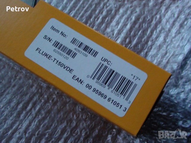 FLUKE T150 VDE - ЧИСТО НОВ PROFI Voltage Tester 6 - 690 V AC/DC Електроизмервателен Уред / GERMANY !, снимка 6 - Клещи - 43256262