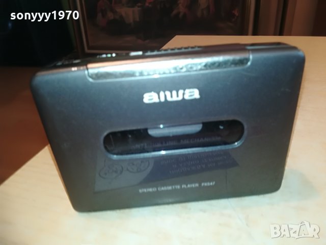 ПОРЪЧАН-aiwa hs-px547-walkman-mettal, снимка 17 - MP3 и MP4 плеъри - 28436211