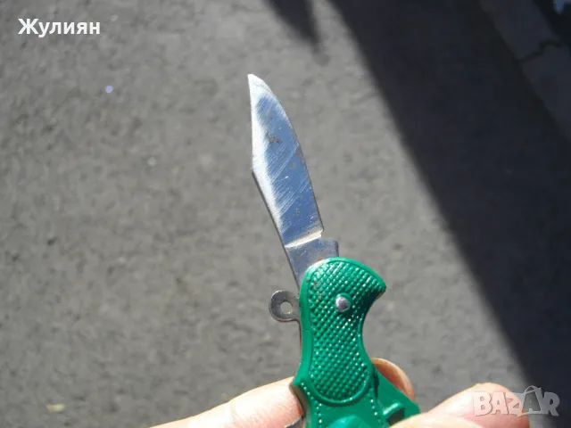 КОЛЕКЦИОНЕРСКО МИНИ ДЖОБНО НОЖЧЕ ПИСТОЛЕТ , снимка 7 - Антикварни и старинни предмети - 48346156