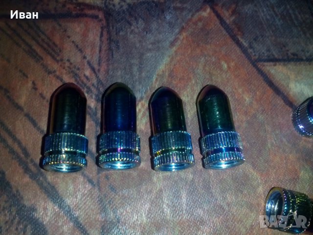 *ТОП* Капачки за вентили винтили тип патрони за автомобил , мотопед , мотор , колело и т.н., снимка 12 - Части - 27216088