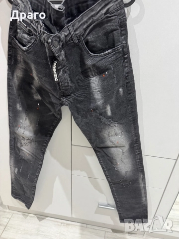 Дълги дънки Dsquared2, снимка 3 - Дънки - 52051732