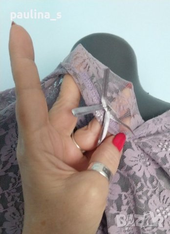 Луксозна дантелена блуза "Ze-ze" / голям размер , снимка 5 - Блузи с дълъг ръкав и пуловери - 39830848