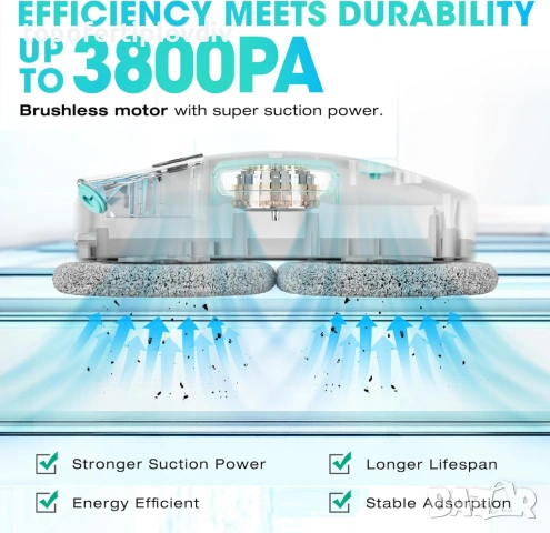 Робот за почистване на прозорци HAUSHOF Robot,Гаранция, снимка 7 - Прахосмукачки - 53261720