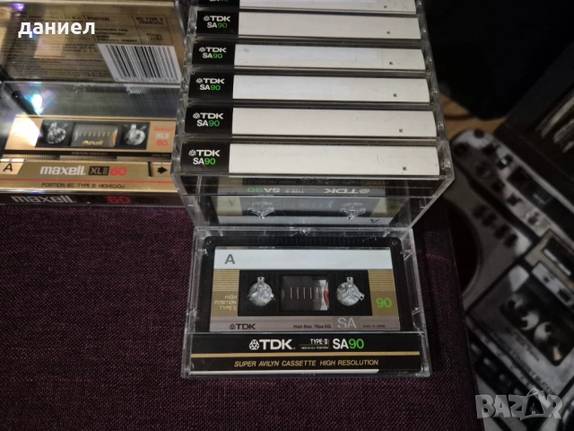 17 бр. качествени аудио касети TDK SA90 и MAXELL XLII60/90 "златни" - TYPE II - хромна лента, снимка 4 - Аудио касети - 53057503