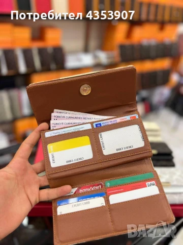  Coach дамско портмоне в кутия, снимка 7 - Портфейли, портмонета - 51299902