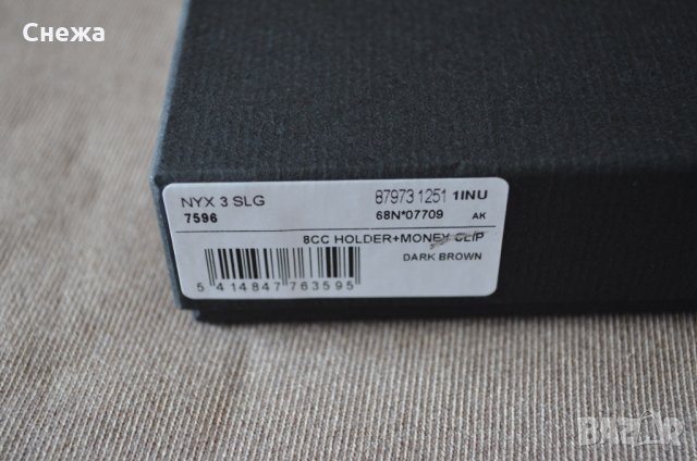 Samsonite NYX 3 SLG Money Clip хоризонтален портфейл, снимка 7 - Портфейли, портмонета - 32586841