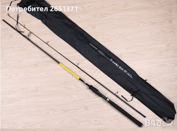 Спининг Naoki EGI - 15-50 гр. акция, 2.40 м.-75 лв. и 3.00 м.-95 лв., снимка 7 - Въдици - 36929459