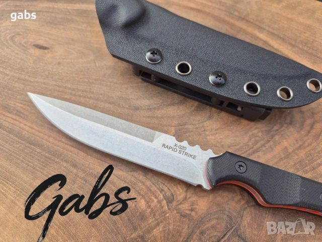 Тактически нож TOPS KNIVES Rapid Strike X-020,фултанг, снимка 6 - Ножове - 53377038