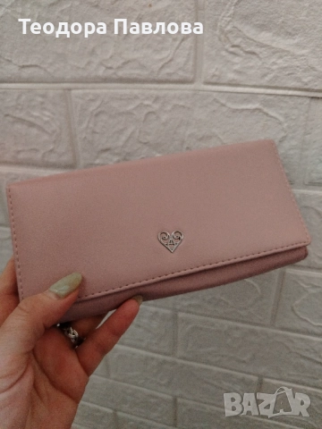 Дамско портмоне розово, снимка 2 - Портфейли, портмонета - 52905220