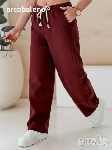 Дамски спортен панталон с широки крачоли, 3цвята , снимка 7 - Спортни екипи - 49610200