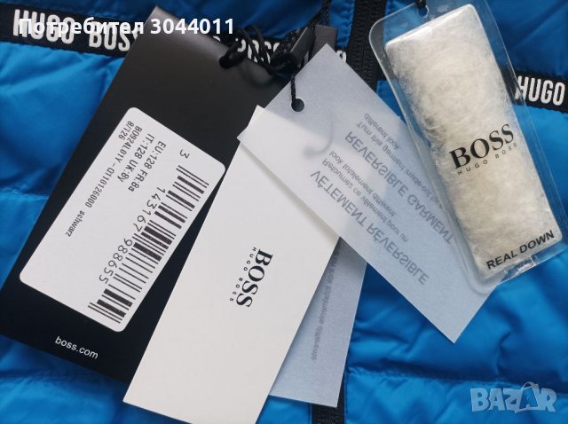 Hugo Boss ново с две лица яке, снимка 5 - Детски якета и елеци - 38847631