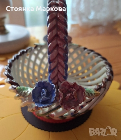 Красива кошничка от Англия, снимка 2 - Декорация за дома - 51680680