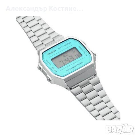 Унисекс часовник Casio A168WEM-2EF, снимка 5 - Мъжки - 43380326