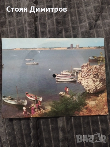 Страхотна стара картичка грамофона плоча,чиста,здрава без забележки по външния вид супер каче, снимка 6 - Колекции - 52563762