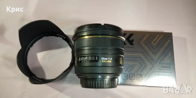 Sigma 50mm F1.4 EX DG HSM за Canon, снимка 2 - Обективи и филтри - 48969095