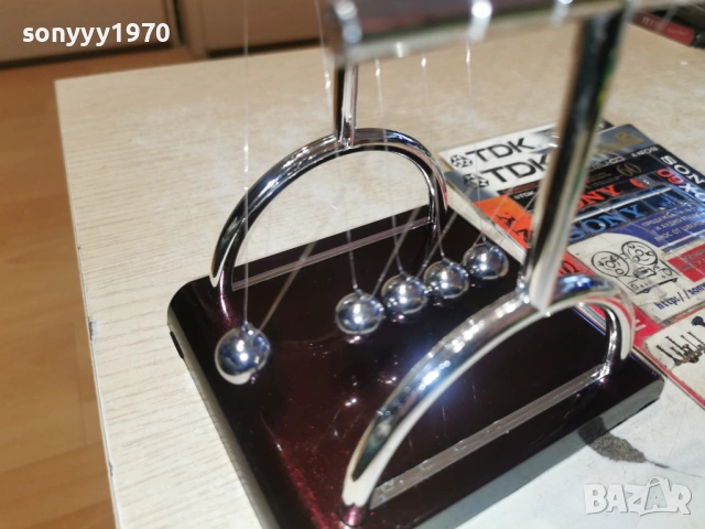 Люлката на Нютон 18Х18Х12см 1401261722, снимка 7 - Колекции - 53098975